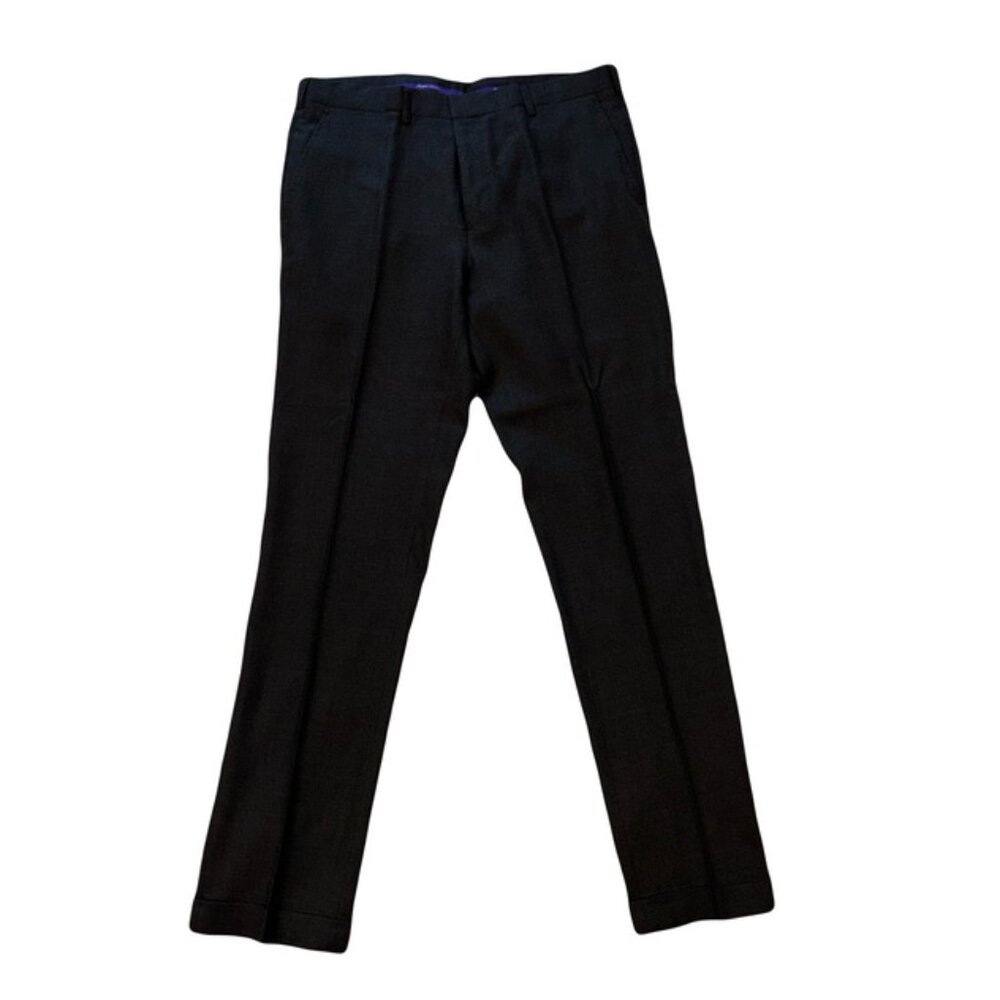 Ralph Lauren Hand Tailored Gray Cashmere Dress Pants
